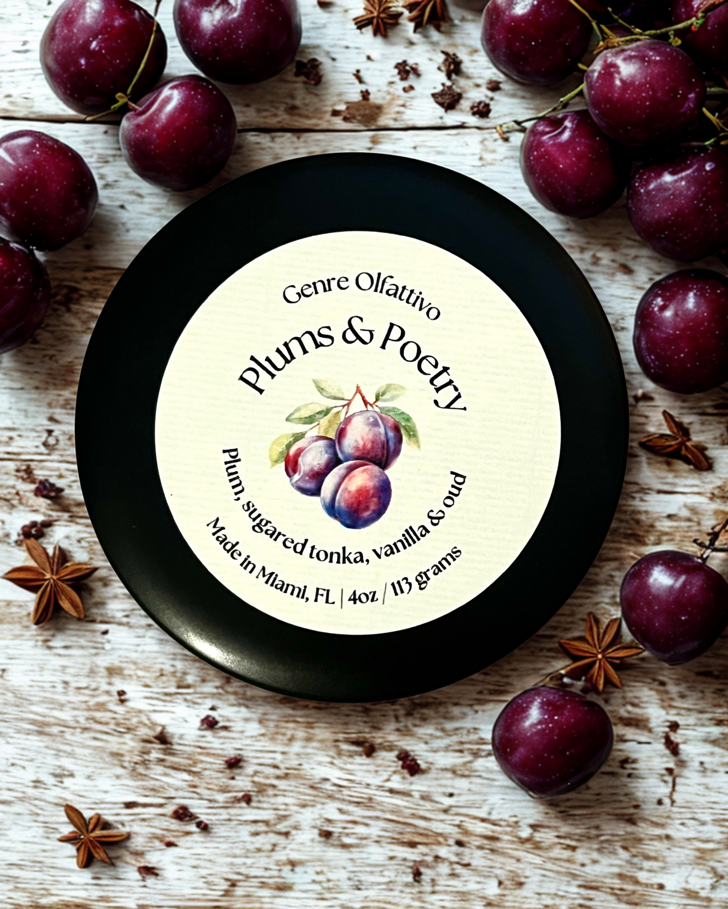 Spooky Witch Cauldrons 4oz Black Tins (Various Scent Options)