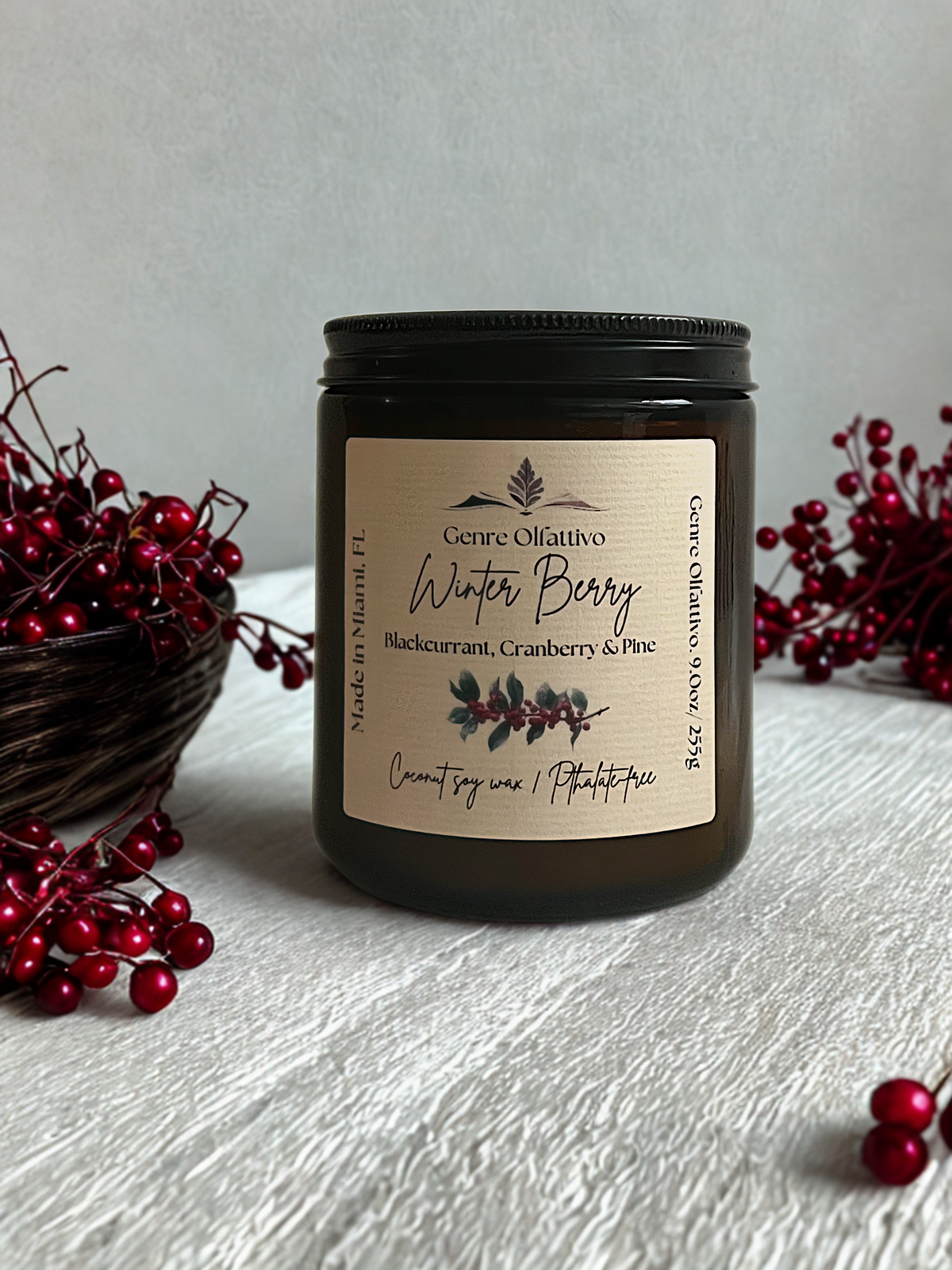 Winter Berry — 8 oz Candle