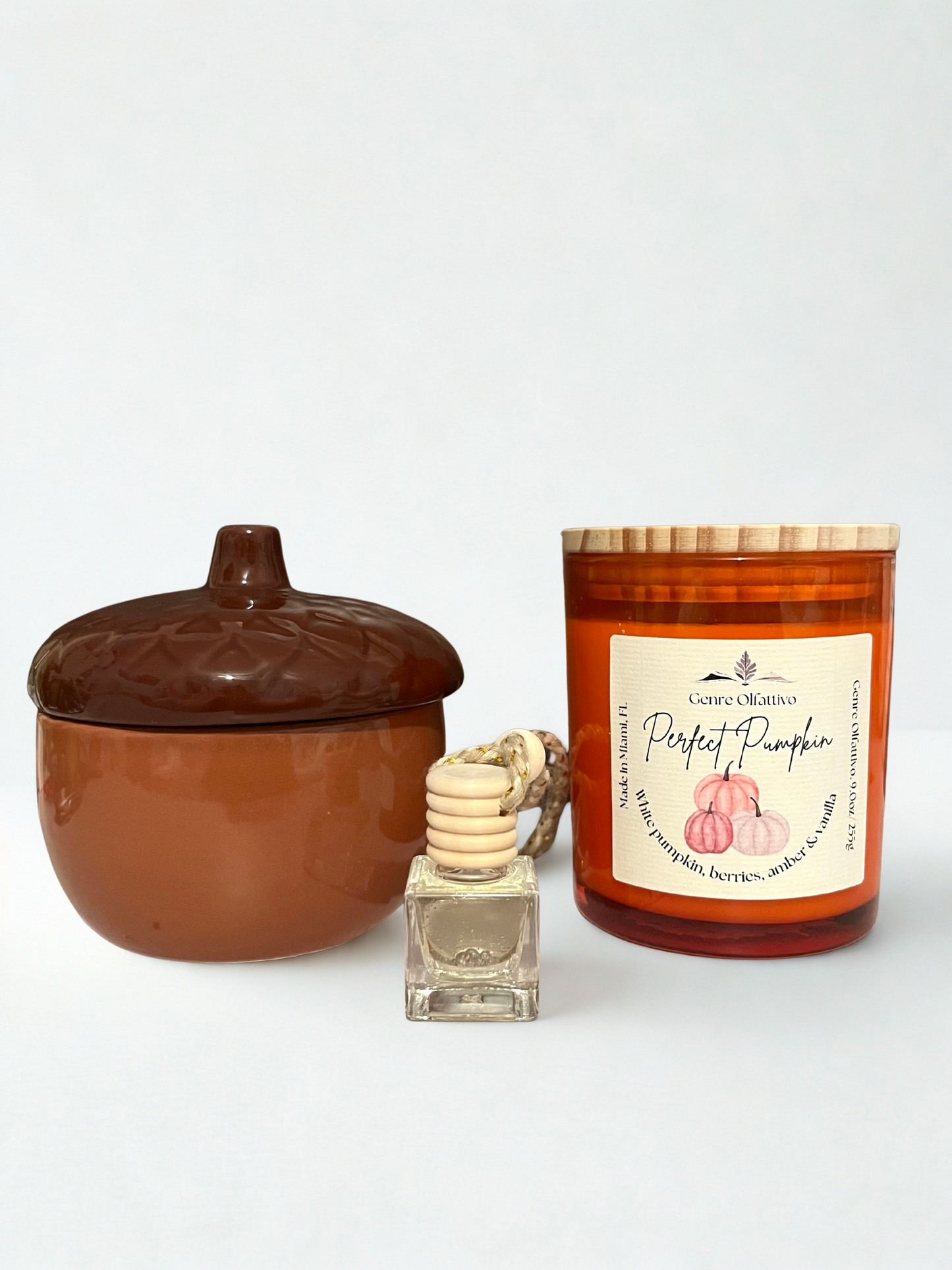 Perfect Pumpkin Autumn Gift Box: Acorn Jar