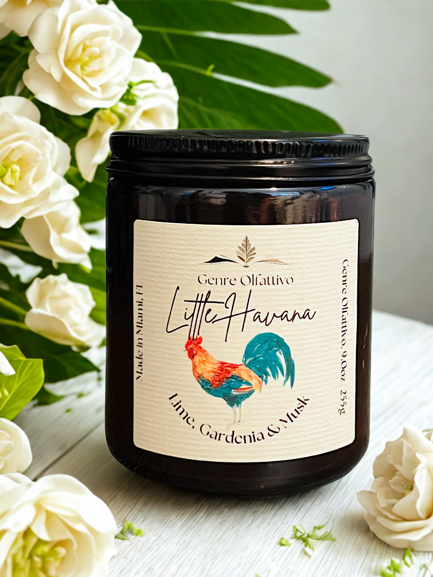 Little Havana 9oz Amber Jar Candle
