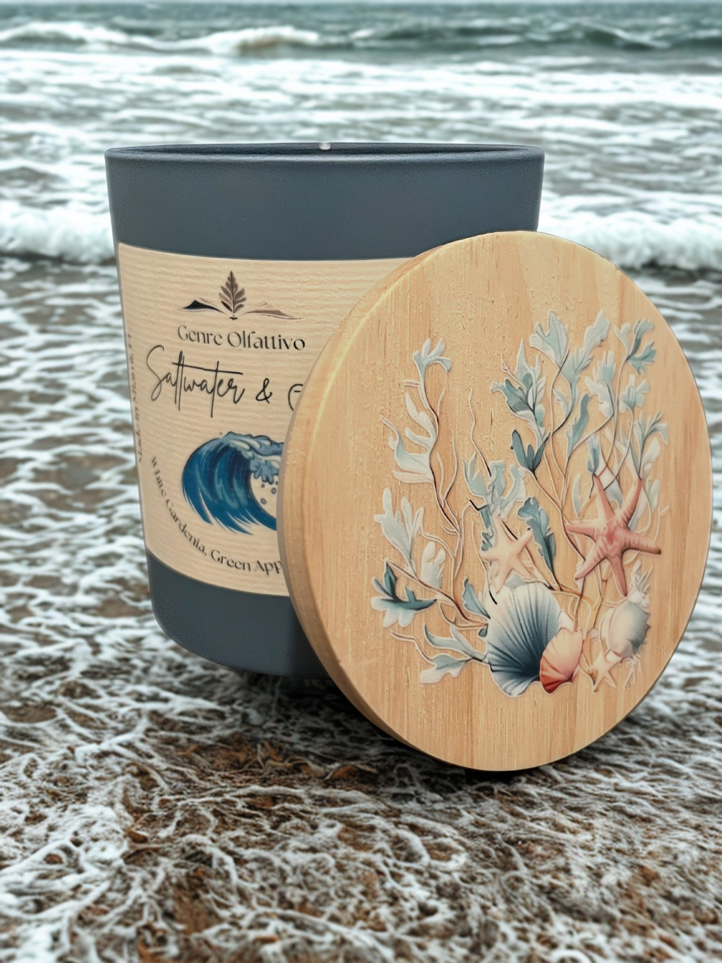 Seawater & Aloe 10oz Candle
