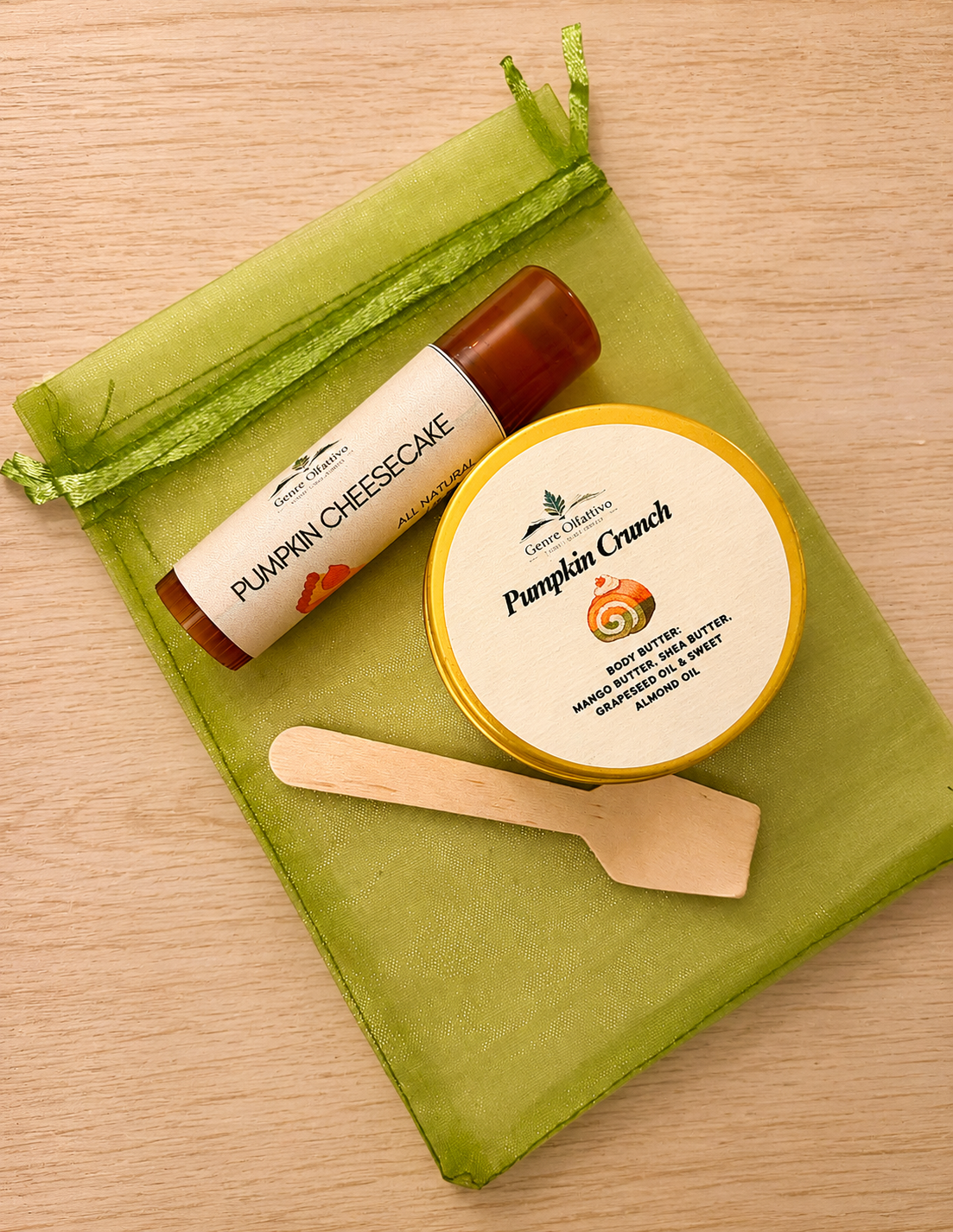 Pumpkin Body Butter & Lipbalm Duo
