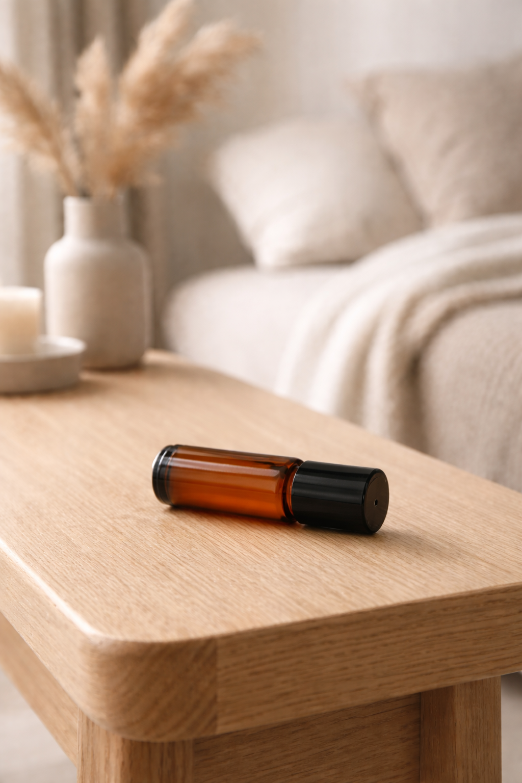 Meditative Fragrances: Oil Based Roll On Perfume 5ml Amber Bottle