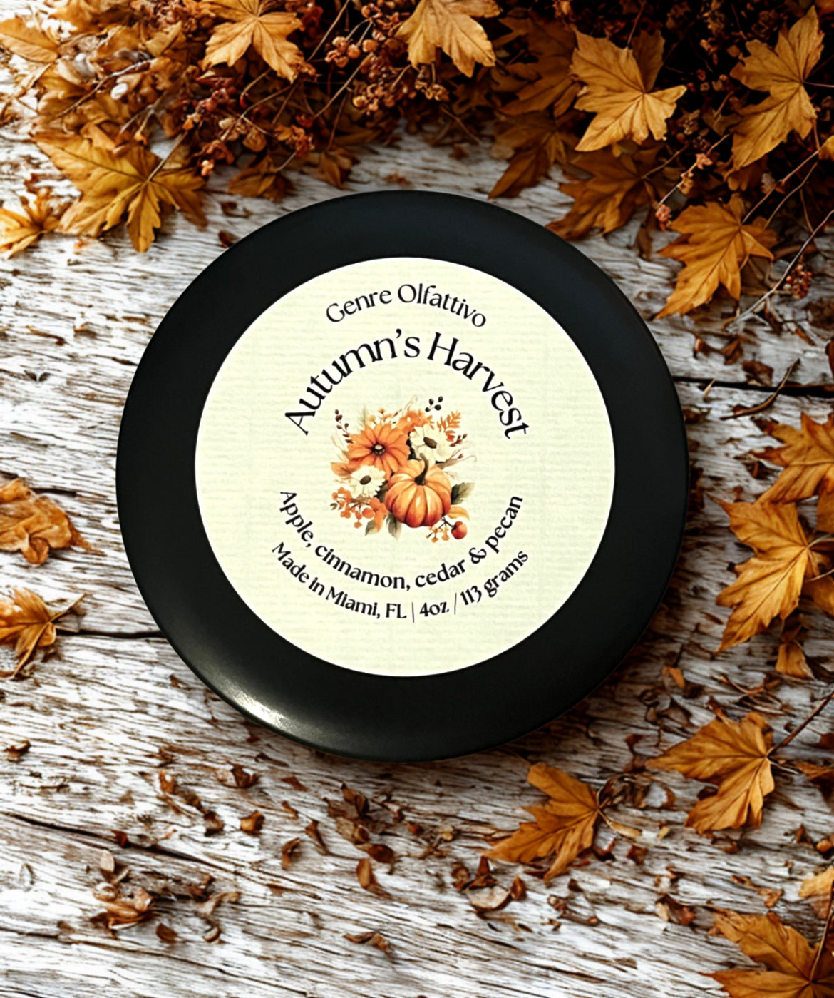 Spooky Witch Cauldrons 4oz Black Tins (Various Scent Options)