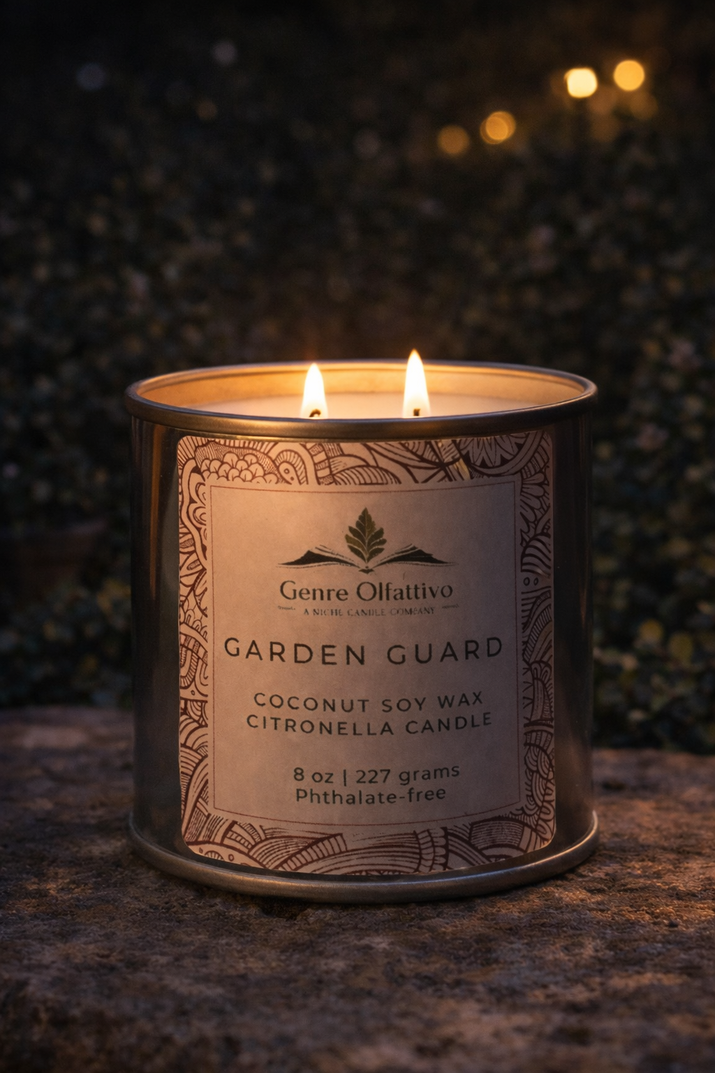 Garden Guard Citronella Outdoor Candle 1/2 Pint (Coming Soon)