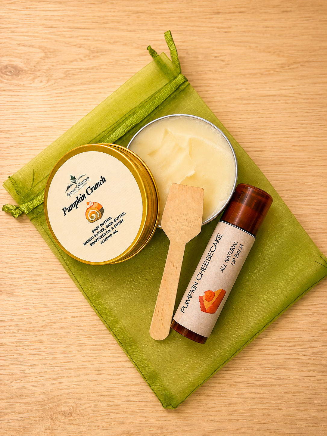 Pumpkin Body Butter & Lipbalm Duo