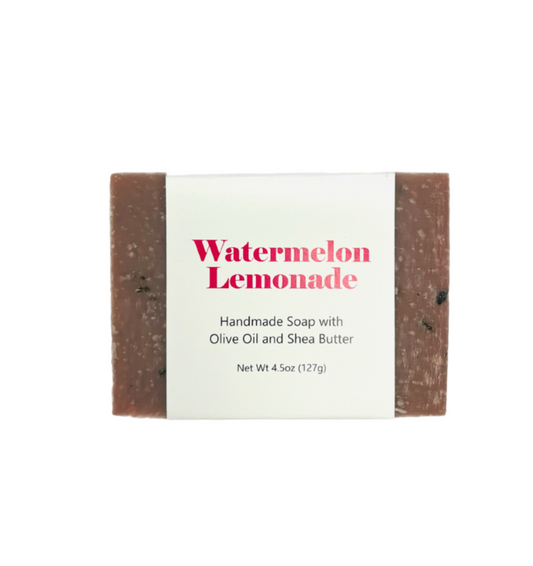 Watermelon Lemonade Cold Pressed Soap