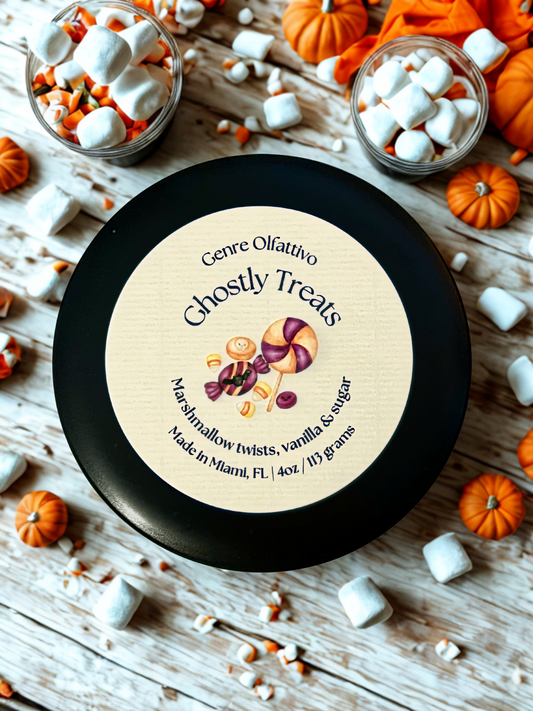 Spooky Witch Cauldrons 4oz Black Tins (Various Scent Options)
