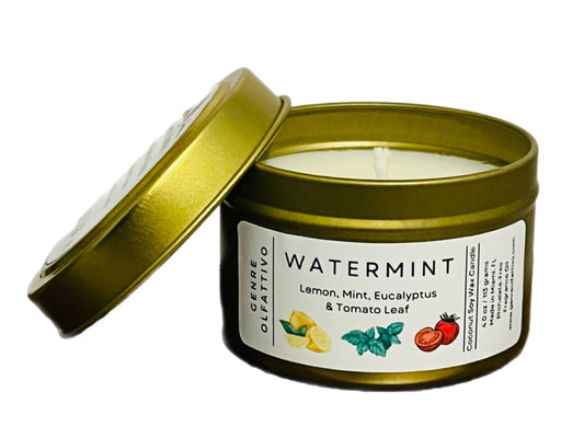 Watermint Garden 4oz Travel Candle