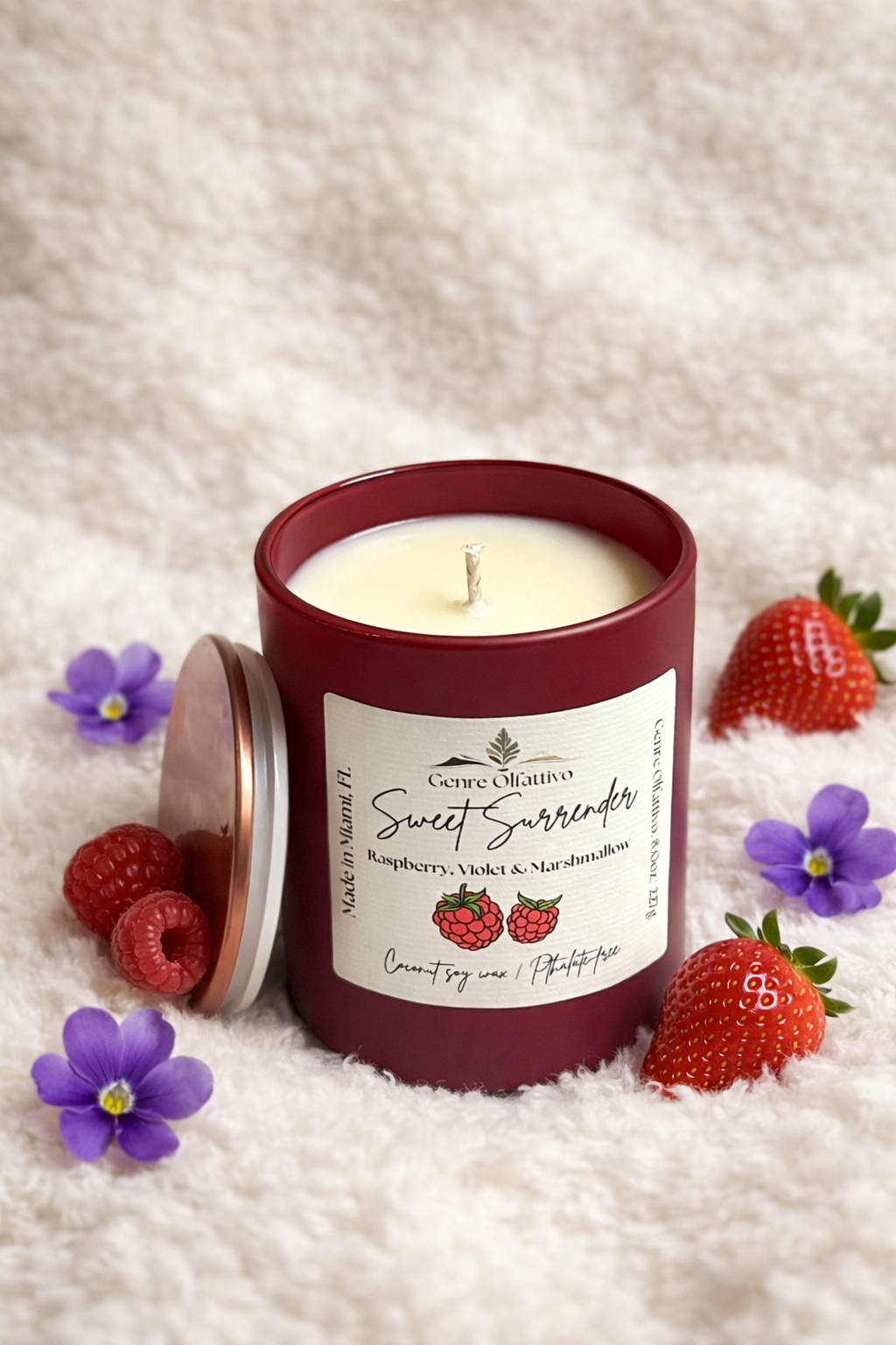 Valentine's Special: Sweet Surrender 10oz Raspberry, Cotton Candy & Candied Violet