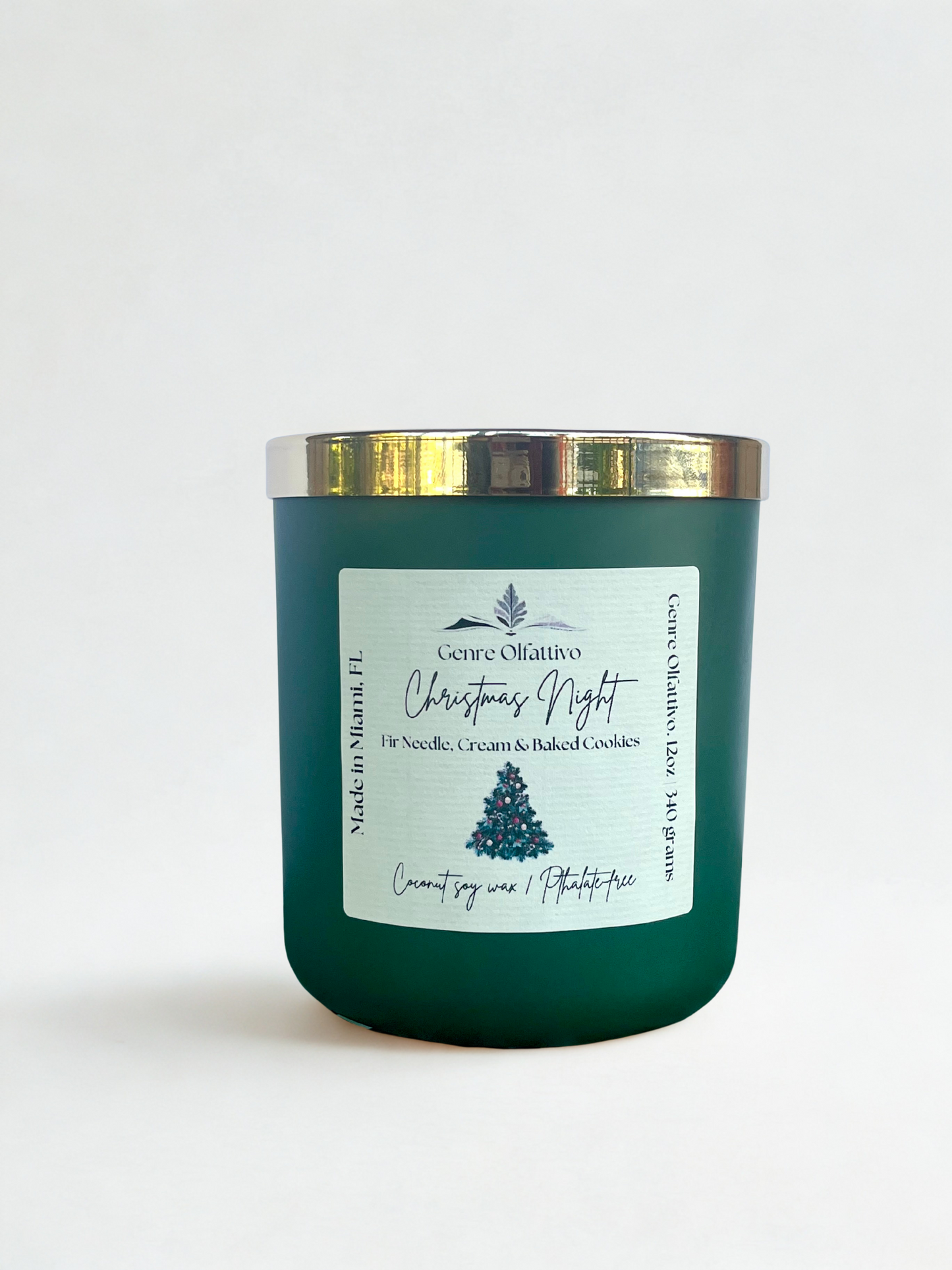 Christmas Night — 12 oz Wood Wick Candle