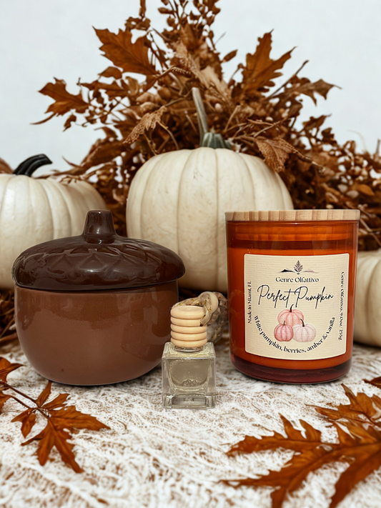 Perfect Pumpkin Autumn Gift Box: Acorn Jar