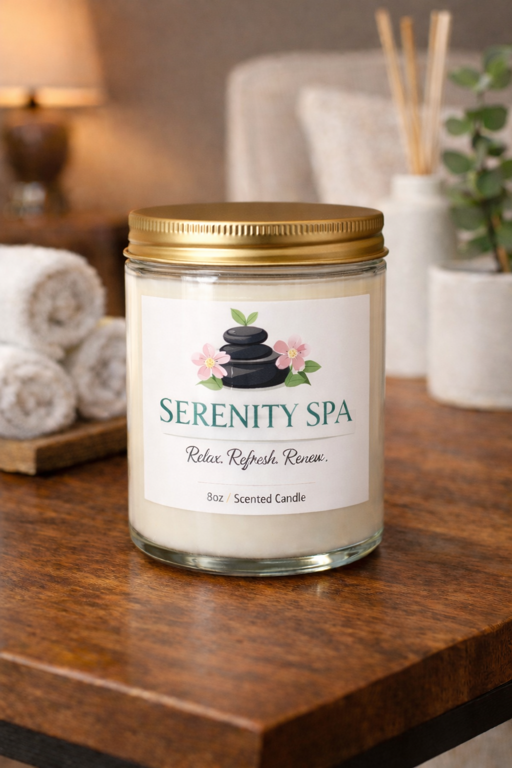 White Label Personalized Candles (Wholesale Only)