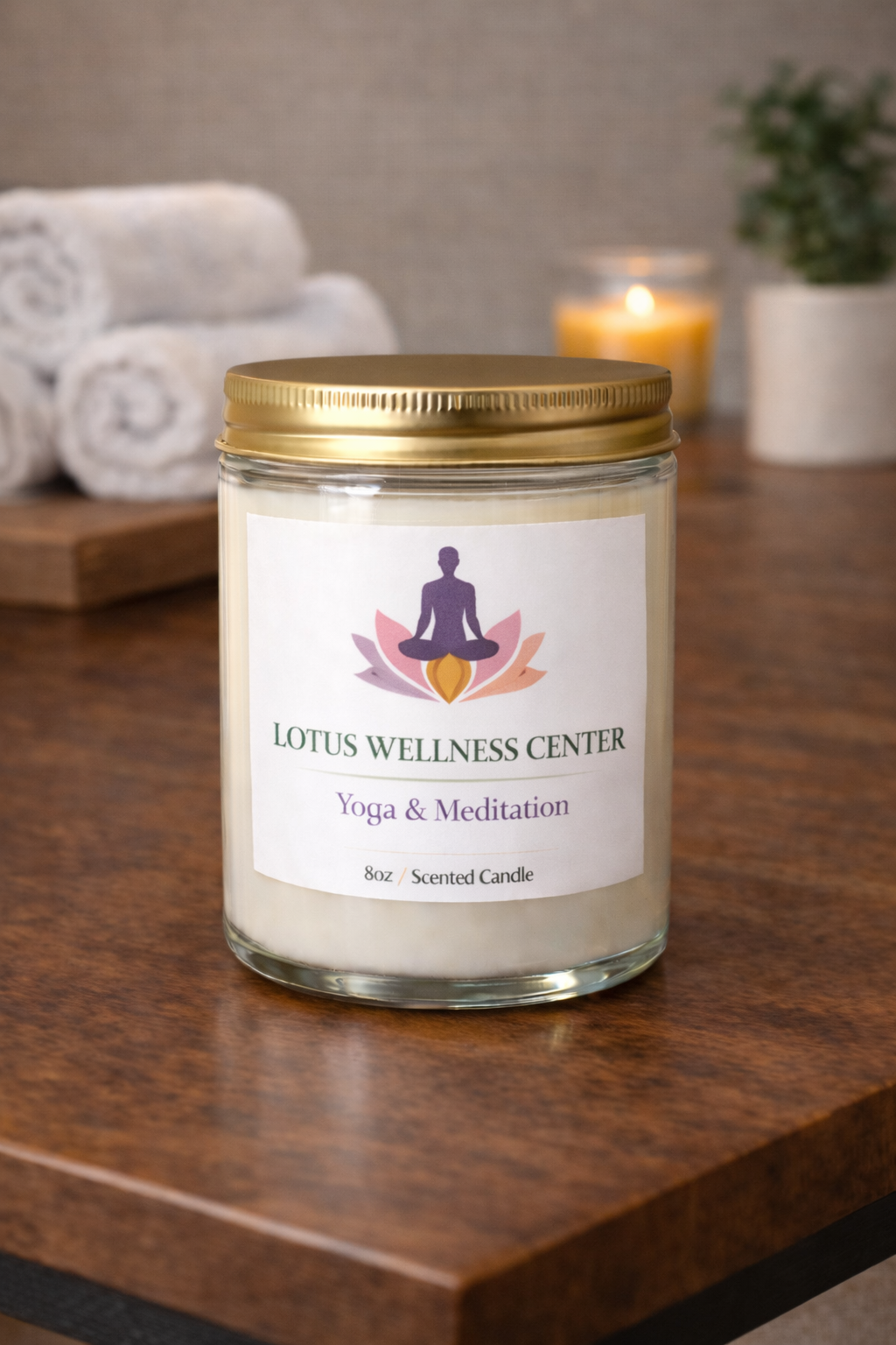 White Label Personalized Candles (Wholesale Only)