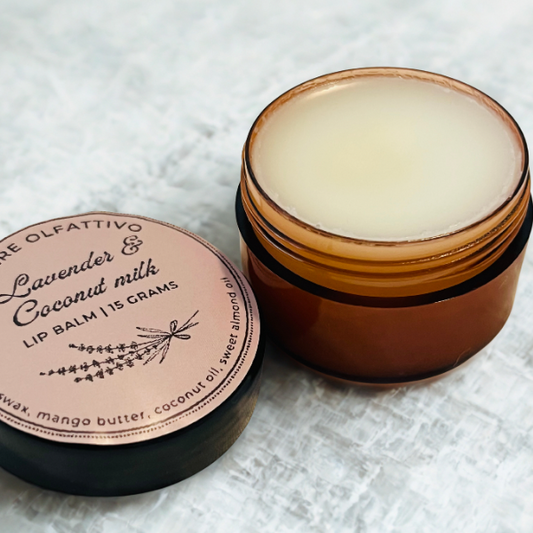 All Natural Lip Balm Lavender & Coconut Milk