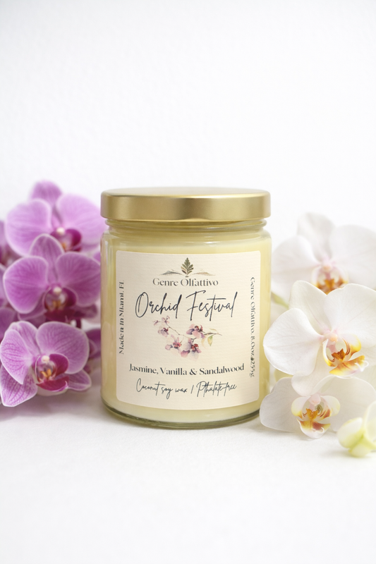 Orchid Festival: Jasmine, Vanilla & Sandalwood (9oz)