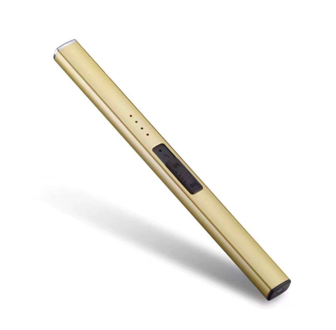 Electric Rechargeable Lighter - Gold - Genre Olfattivo