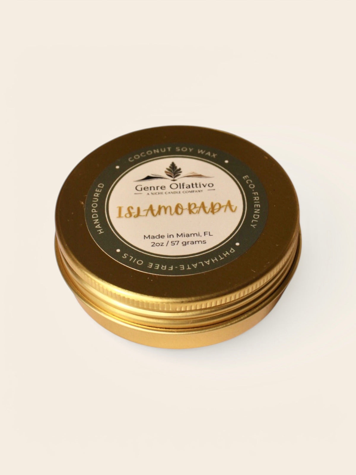 Islamorada 2oz Sample Candle - Genre Olfattivo