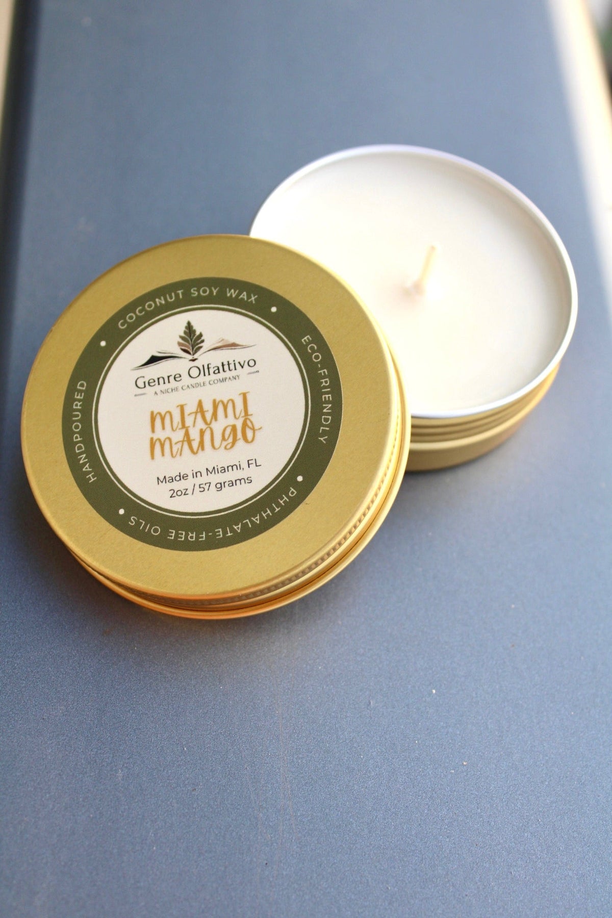 Miami Mango 2oz Sample Candle - Genre Olfattivo