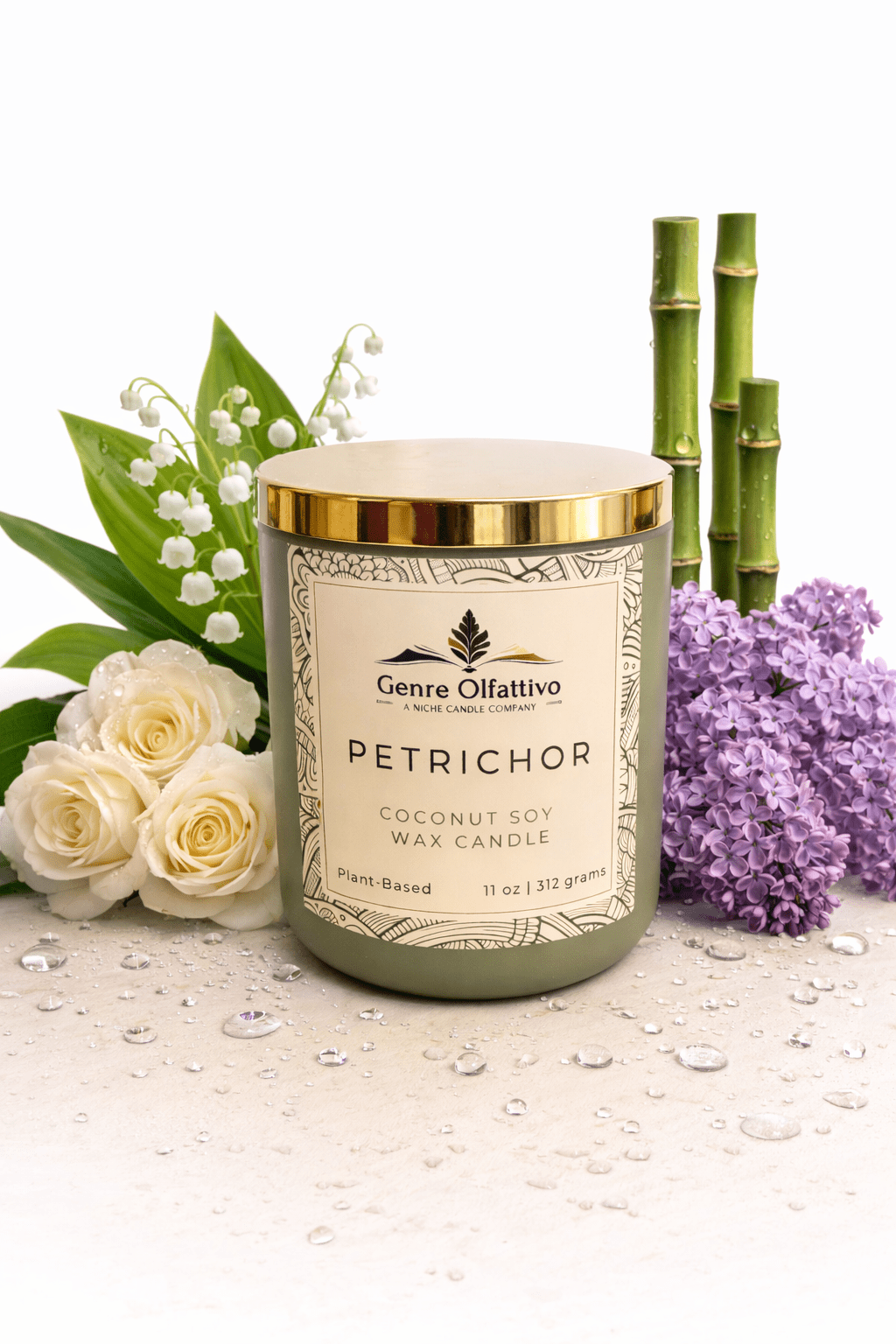 Petrichor 12oz Luxury Sage Jar - Genre Olfattivo