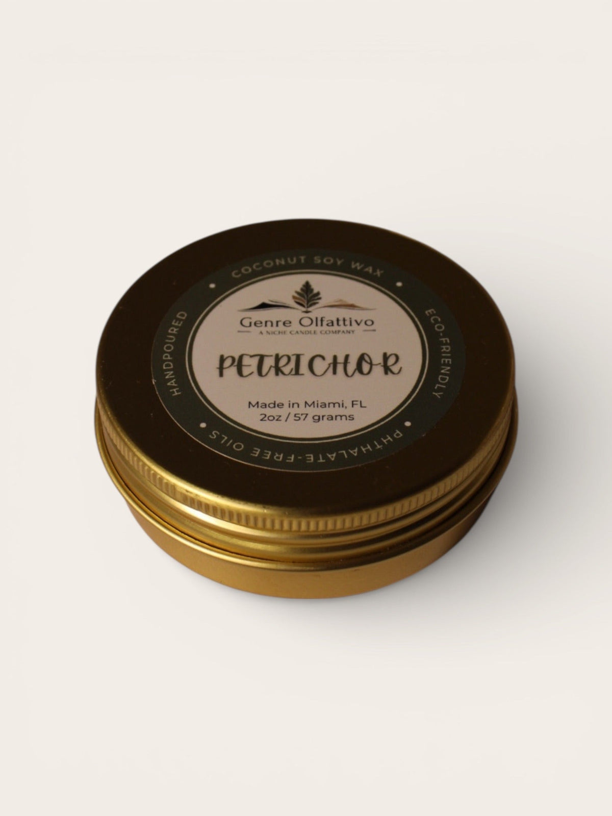 Petrichor 2oz Sample Candle - Genre Olfattivo