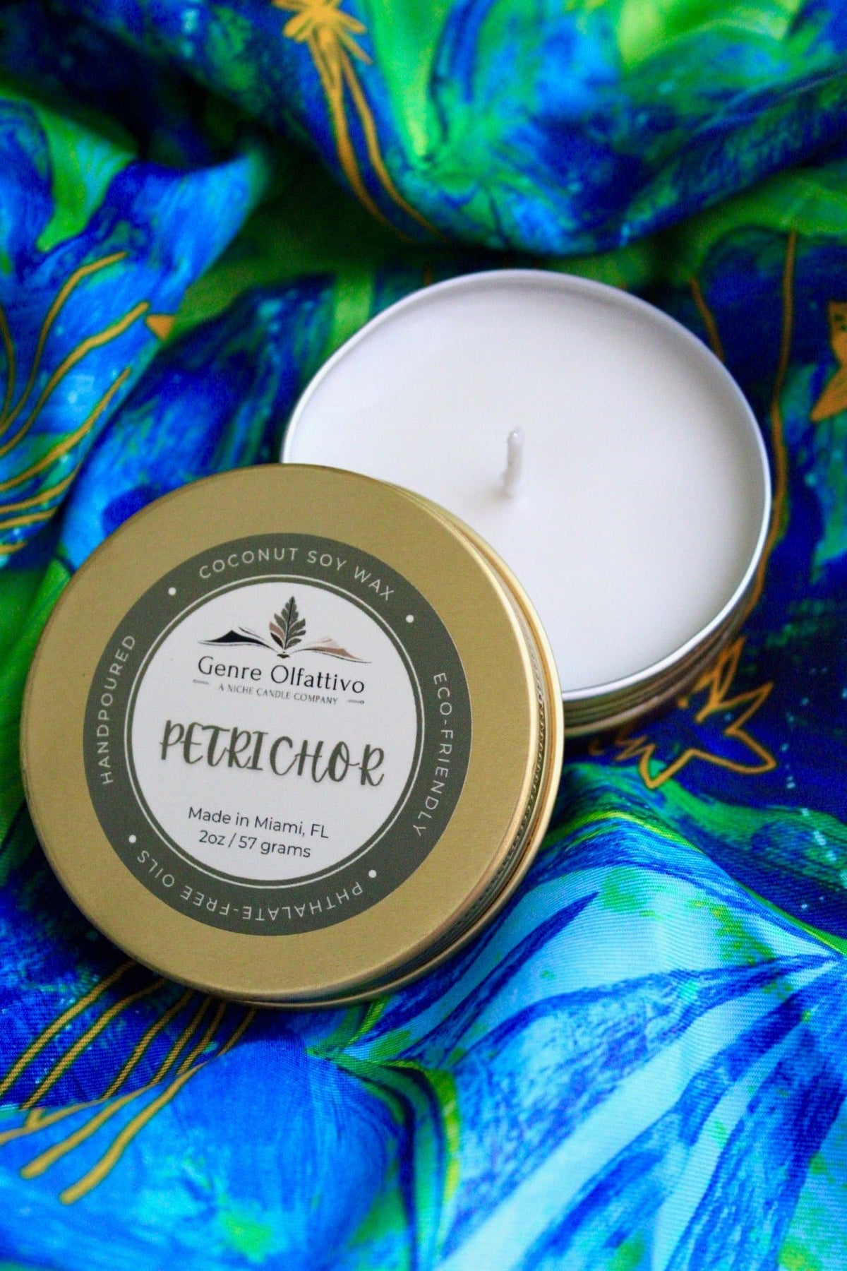 Petrichor 2oz Sample Candle - Genre Olfattivo