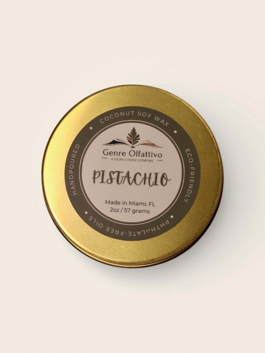 Pistachio 2oz Sample Candle - Genre Olfattivo