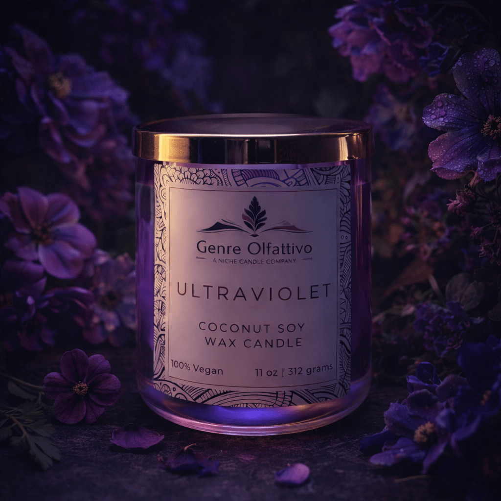Ultraviolet 12oz Iridescent Luxury Jar - Genre Olfattivo