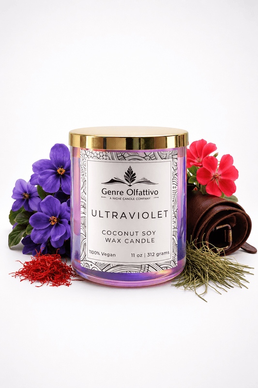 Ultraviolet 12oz Iridescent Luxury Jar - Genre Olfattivo