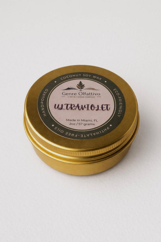 Ultraviolet 2oz Sample Candle - Genre Olfattivo