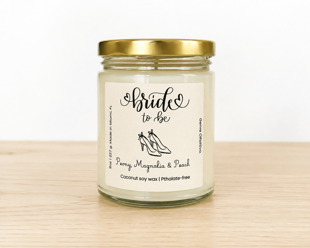 White Label Personalized Candles (Wholesale Code Required) - Genre Olfattivo